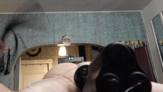Machine Screw, Drubbing and Milking in Chastity