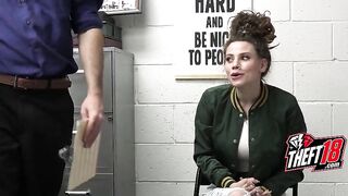 Security Guard Turns Cavity Search Into A Steamy Office Deal