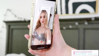 Breeding Fetish Golden-haired Playgirl Britt Blair Lays down the Law of Her Twat Rules & Demands For Cum