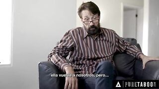 PURE TABOO Riley Star Would Definitely Screw Her Stepdad To Make Him Feel More excellent - SPANISH SUBTITLES