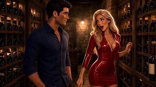 Hot Golden-haired Realtor tempted her client and banged