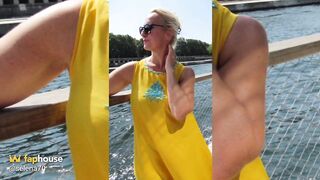 Aged Blond Wife Enjoys Sex