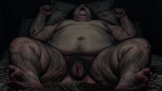 Lascivious Chubby big beautiful woman Shaggy Cunt Solo Masturbation - Groaning Moist Bush Climax