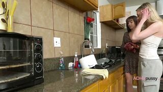 Freeuse Sink Duty Turns Into Standing Step Stepsis Screw