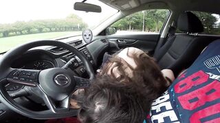 Exposed beach, road head, and coarse sex!