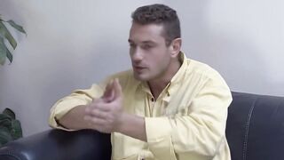This guy Goes to the Psychologist for Raunchy Problems and This babe Solves 'em by Giving Him Her Booty