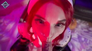 Nun Craves to Screw Her Sinful Holes Coarse