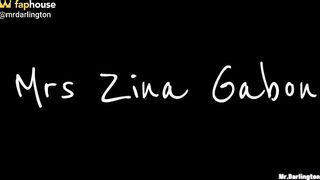 Thick Breasty Hotwife Creampied Doggy position - Mrs Zina Gabon