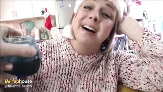 Alone on Christmas with Large Tit Step Mamma - Brianna Beach - Alex Adams