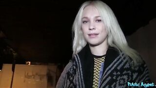 Public Agent - amateur Russian student with glamorous couple of natural bazookas has POV sex with my large jock