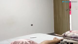 I Share a Room with My Large Butt Stepsister and We End up Having Coarse Sex.