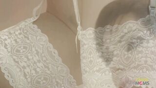 That guy was so utterly charmed by her body that that guy fuced her leg underware thong