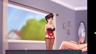 Summertime saga - Erik and Johannes banged Mrs. Johnson ... Johanns screwed Helen twice in one day ... Naya got banged twice one time