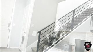 Dee Williams Kneels And Sucks Rome Major's Thick BBC In The Stairwell!
