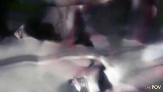 The darksome lesbo wish is sticky like cunt juice and desires anal fingering and stimulations