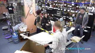 The mother I'd like to fuck with the skis (CzechPawnShop)