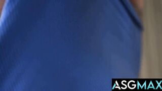 ASGMAX - Strong Muscle Male Gives Personal Tutor Full Body Massage & Unfathomable Dicking