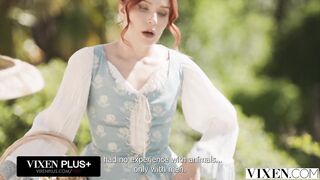VIXEN Nasty Sexy French Red Head Clemence Audiard Has A Constricted Snatch