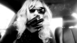 OBSCENE TALKING DURING THE TIME THAT I SMOKE MY LENGTHY CIGARETTES IN MY CAR