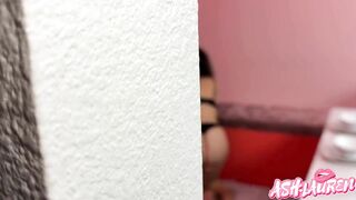 Cameraman Walks in on PAWG & Tiny Black
