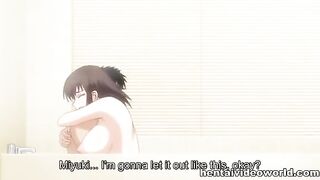 COMICS MOVIE SCENE WORLD - Anime with sex in a bath