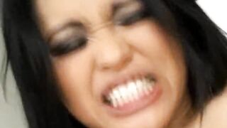 Breasty oriental Mika sucks and screws hard shlong