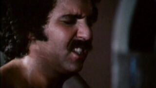 Retro breasty beauty getting drilled up the butt