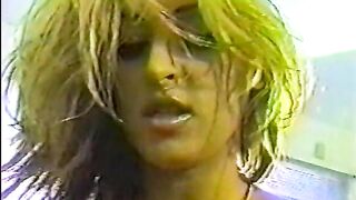 Concupiscent blond clitoris-licker plays with her girlfriend's pussy