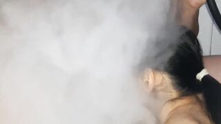 Headmistress Smokin' and Serf Licking Vagina - Lesbo-illusion