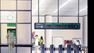 Slaver makes his Serf Cum in Public with a controlled Sex Toy - Anime.xxx