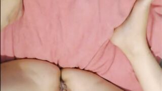 Mamma getting pounded hard step son cums inside her