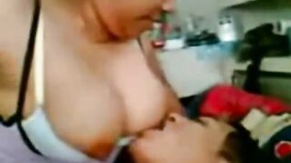 malay- breasty honey giving bj and boob massage