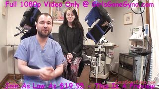Nervous Teen Lainey Gets Recent Student Physical & Gyno By Doctor Tampa Nurse Rose At GirlsGoneGynoCom