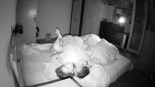 Lustful, amateur pair is screwing in the centre of the night, in front of a hidden camera