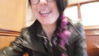 Public Climax. This Chab Controls My Toy Untill I Cum