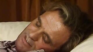 Luxurious goddesses nailed properly in vintage movie scene