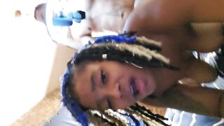 Lesbo Teen takes bbc