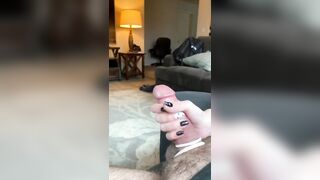 Milking Massive Ejaculation From Penis