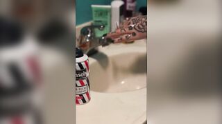 Buzzing & Razor Shavng My Head and Eyebrows: Teaser