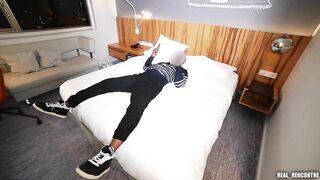 The marvelous Uruguayan Katrina Moreno screwed in public in front of the Eiffel Tower by two strangers!