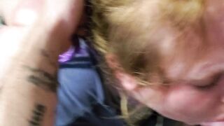 Cleaning up BF after his sloppy seconds