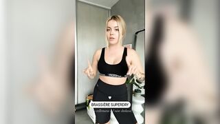 Romy (youtuber) – sport brassiere try on haul