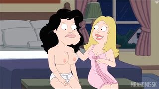 American Daddy Porn Parody Bare Scene