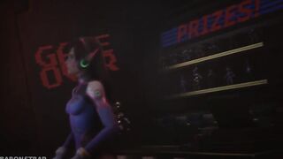 Tracer Is Tickled In DVA's Arcade