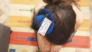 HAIRJOB WITH mother I'd like to fuck WHORE 1 MILLION VIEWS CELEBRATION MOVIE SCENE