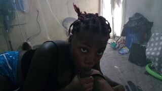 Ghetto Hoodrat College Hoe Sucking Cock For Tuition Fees