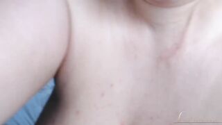 Obese woman is having a shower in front of the camera, 'coz it feels so thrilling