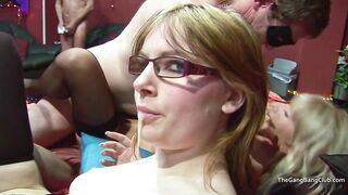 Just a hardly any of the group sex greedy amateurs