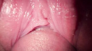 I banged my teen stepsister, awesome creamy vagina, squirt and close up jizz flow