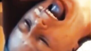 Insatiable, amateur woman is getting banged in her bedroom, in front of a hidden camera